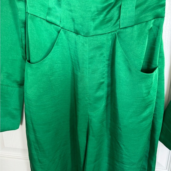 Hanifa Vibrant Green Long Sleeve Dress - Picture 8 of 10